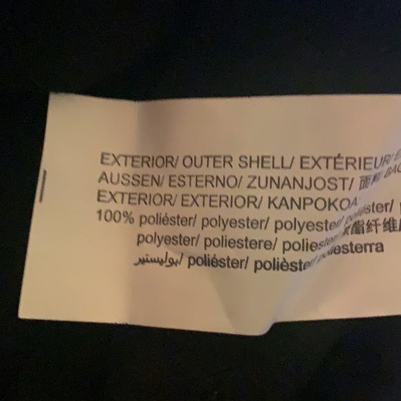 NWT. Pull & Bear Black Faux Suede Biker Jacket. Size XL. - Picture 9 of 9